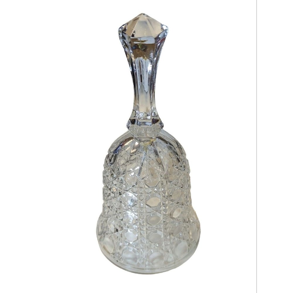 Crystal Cane & Button Vintage Dinner Bell Vintage